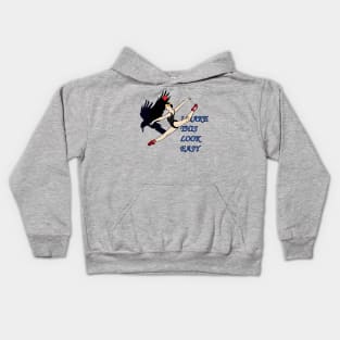 Black Crow and Ballerina Kids Hoodie